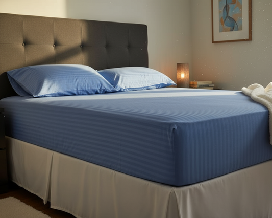 Luxury 100% Natural Tree Cotton Fitted Sheets